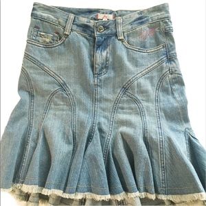 Joie Jean Skirt - Distressed Cute Mini Size 0